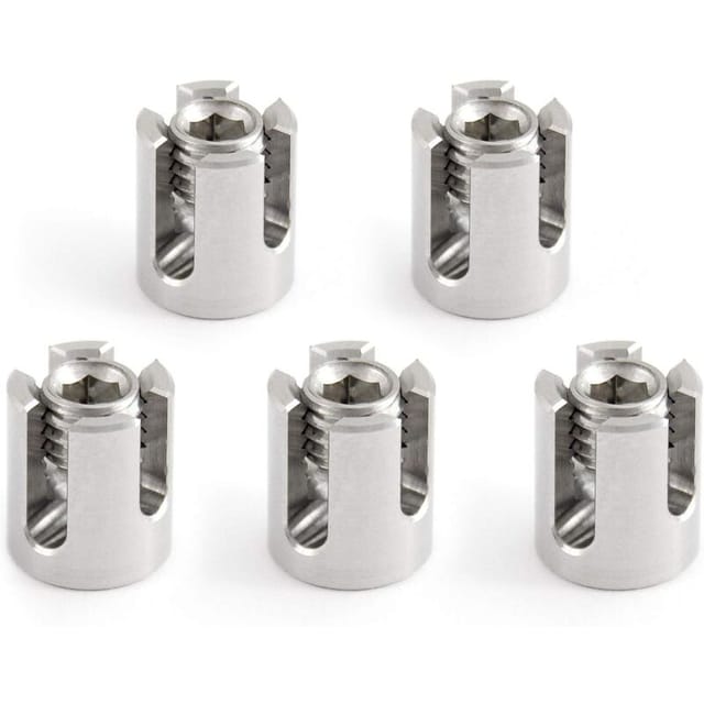 Beijiyi - 5 Stück Edelstahl-Kabelbinder (A4) für 2 mm Kabel – M8 (für 2 mm Kabel).