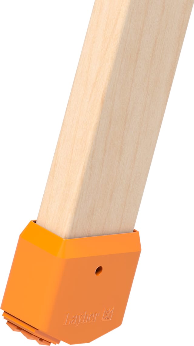 Layher Leiterschuhe für Holzleiter 65x25mm - Paar