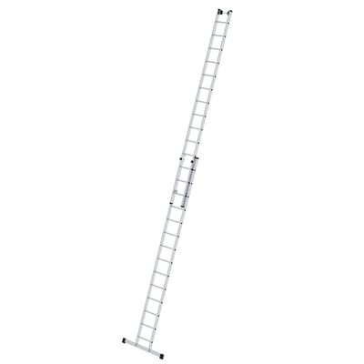 Günzburger Steigtechnik - Sprossen-Schiebeleiter 2tlg. mit Standard-Traverse 2 x 14 Sprossen - 020814