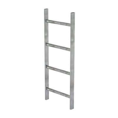Günzburger Steigtechnik - Schachtleiter Stahl feuerverzinkt 400 mm lichte Weite 4 Sprossen - 061004