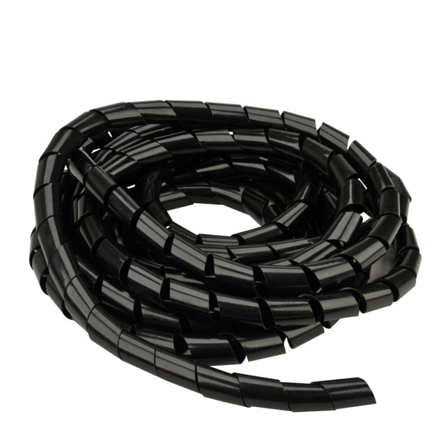 Unitec Spiralschlauch Ø 15 mm schwarz 10 m Spiralschlauch