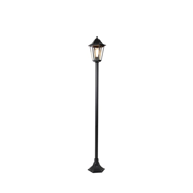 Smarte Steh-Außenleuchte schwarz 170 cm inkl. WLAN ST64 - New Orleans
