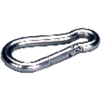 Pösamo Feuerwehr-Karabinerhaken A2 80 x 8mm 2 Stk