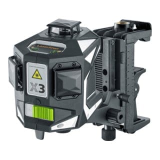 Laserliner - Kreuzlinien-Laser X3-Laser Pro Grüner Laser + Zubehör in l-boxx 136