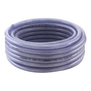 Apd pvc Gewebeschlauch transparent 6 x 3mm 10 m