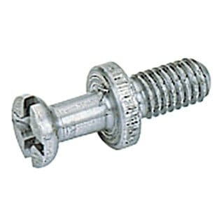FP - Einschraubdübel, 65370, 5mm, blank, Gewinde M4 x 7,8 mm