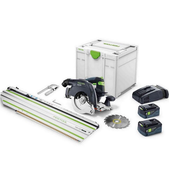 Akku-Handkreissäge hkc 55 5,0 EBI-Set-FSK 420 - Festool