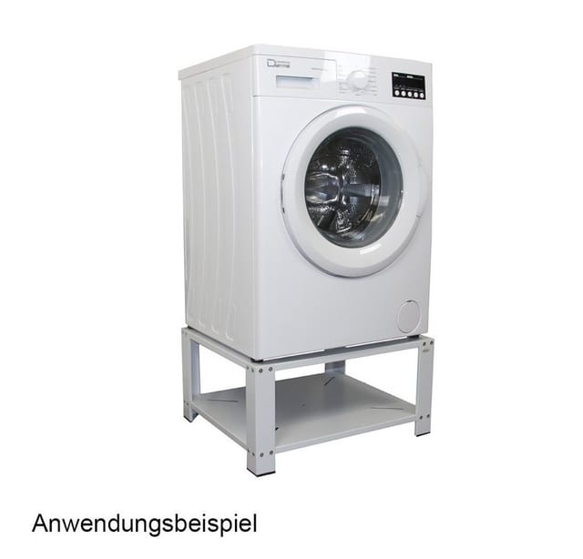 Untergestell Unterbau Podest Sockel für Waschmaschine Trockner mit Ablage - Kestek