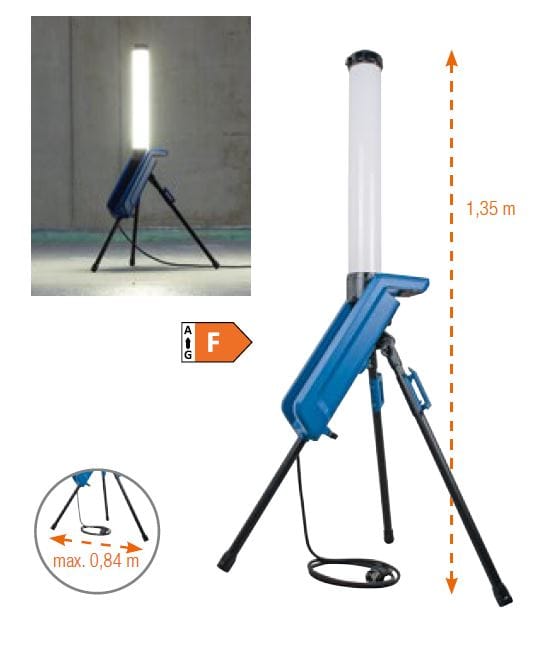 As-schwabe - Centra LED-Signalsäule 70W 360° schwabe ca. 7000 Lumen 4000 k - 846373