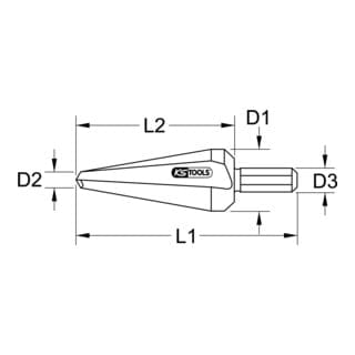 Hss Blechschälbohrer, ø 3-14mm