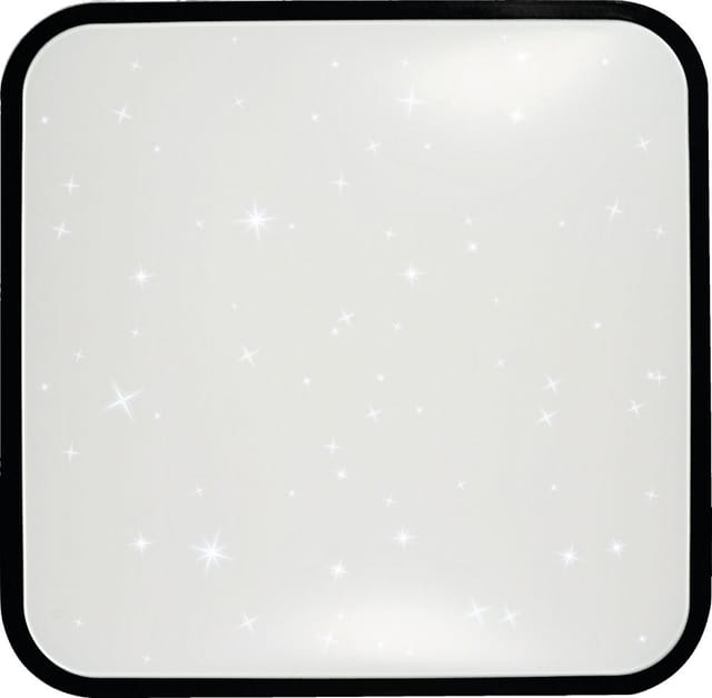 Müller Licht led Deckenleuchte weiß-schwarz 49 x 49 cm 36 w Deckenleuchte