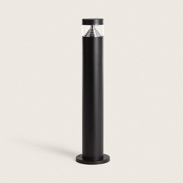 LED-Bodenleuchte Aussen 5W Oberfläche Fuss 50cm Inti Inox Schwarz 3000K Warmweiß
