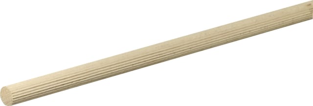 Rundstab gerillt 100 cm 14 x 14 mm Buche Leisten - Fn Neuhofer