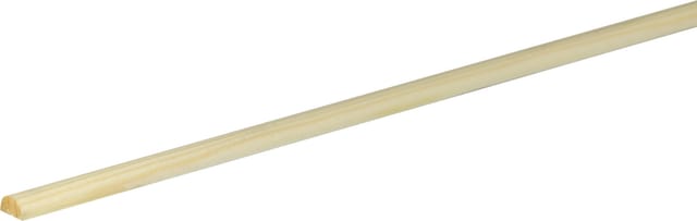 Halbrundstab 100 cm 10 x 5 mm Fichte/Kiefer Leisten - Fn Neuhofer