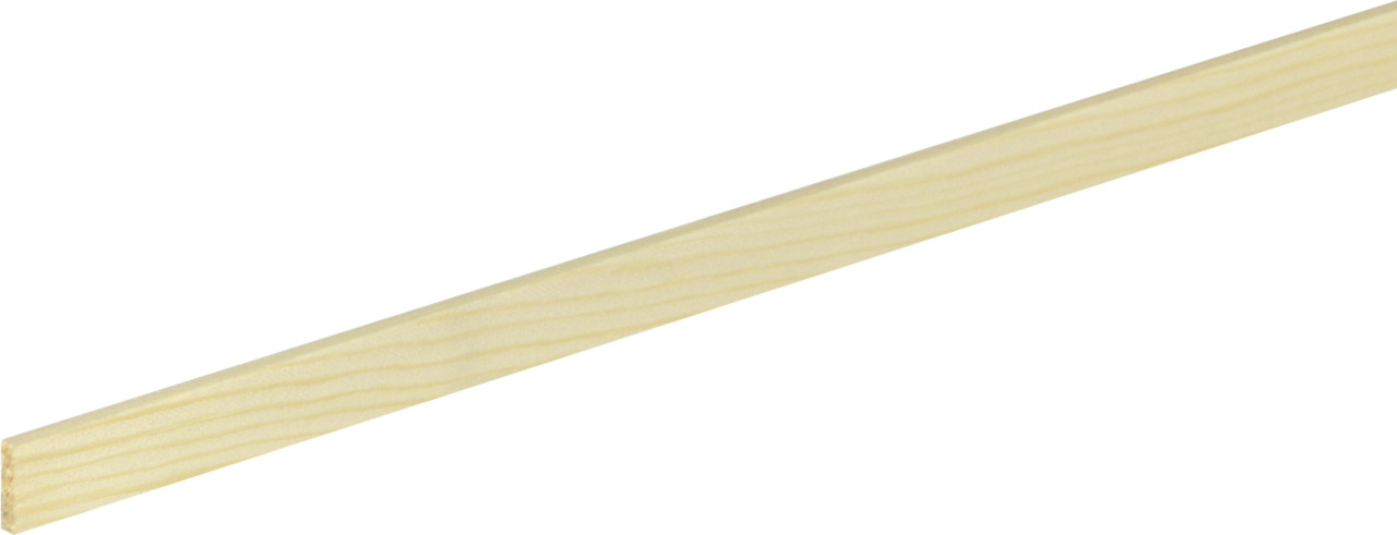 Flachleiste 100 cm 13 x 3 mm Fichte/Kiefer Leisten - Fn Neuhofer