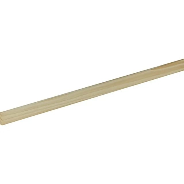 Flachleiste 100 cm 13 x 5 mm Fichte/Kiefer Leisten - Fn Neuhofer