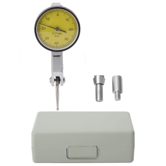 Rails Dial Gauge, 0-0,8 mm Testanzeige, zum Messen von Tools Industrial Hardware Zubehör - Eosnow