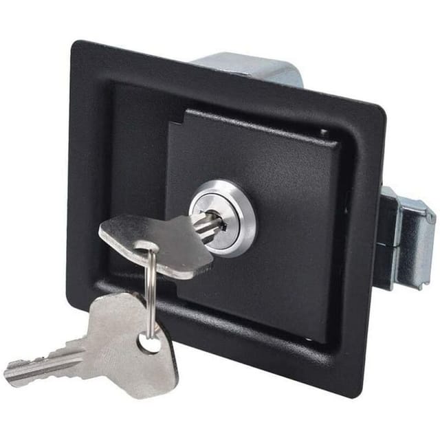 Ahlsen Elektroschloss Elektrisches Schranktürschloss - 1 - 1 schwarz