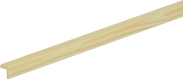 Winkelleiste 100 cm 12 x 12 mm Fichte oder Kiefer Leisten - Fn Neuhofer