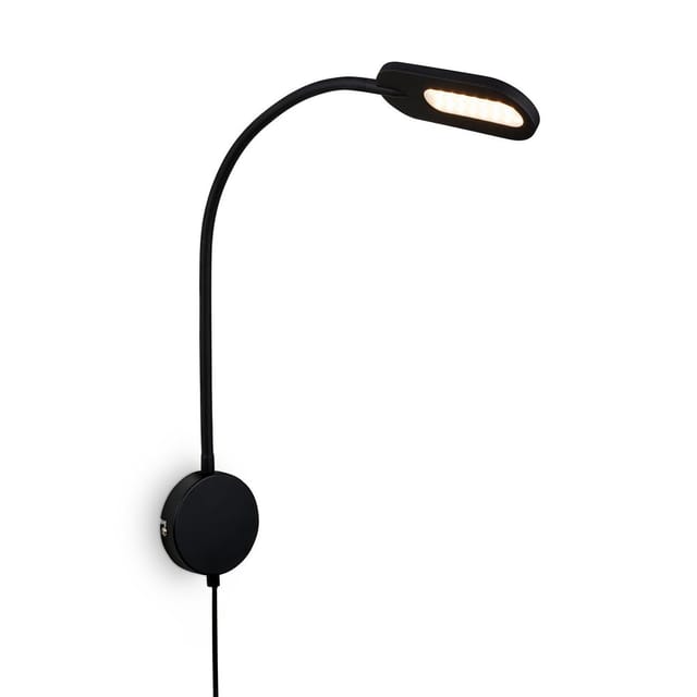 LED-Wandleuchte 2177015 schwarz, 6W, 650lm, 3000K - Briloner