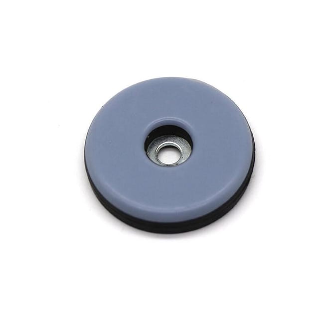 20x Teflon-Möbelgleiter mit Schrauben, ø 22 mm (rund), PTFE-Möbelgleiter/PTFE-Gleiter (Teflon) mit Schrauben - Lablanc