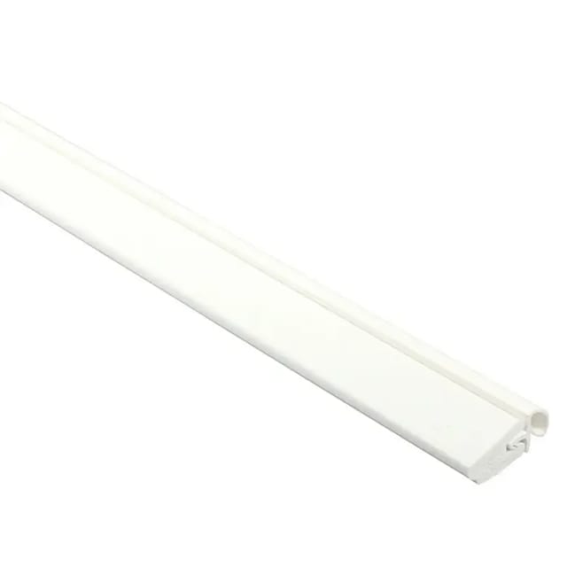 Dichtungsleiste 220 x 1,5 cm, 9 mm Hoch, weiß Leisten - Primo