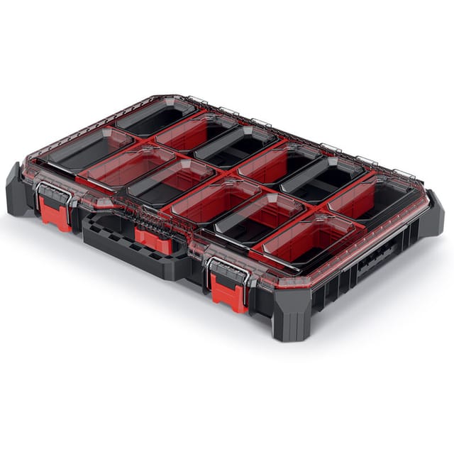 Organizer msx 40 low Kleinteilemagazin mit Trennstegen - Kistenberg