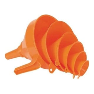 Pressol - Trichterset 6-teilig 50, 75, 100, 120, 150, 160 mm hdpe