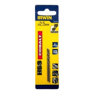 Irwin Metallbohrer HSS-Co 2,5x57x30mm 2 Stk