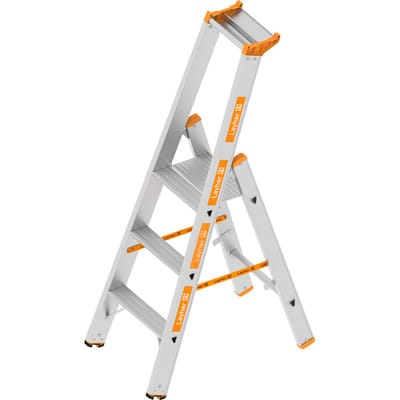 Layher - Le To - Stufen - Stehleiter einseitig 3 Stufen