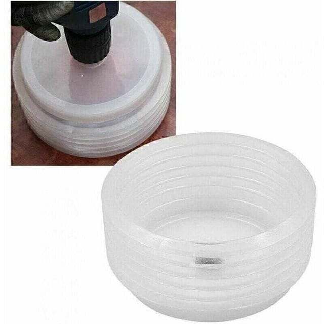 Bohrstaubsammler für Lochsägen, Trockenbau, Aschetank, Staubsammler, Staubfänger für 5/8-Zoll-Lochöffner - Lablanc