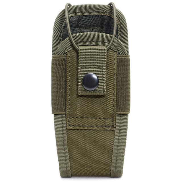 Taktische Holstertasche für Handfunkgeräte oder Walkie-Talkies in Armeegrün