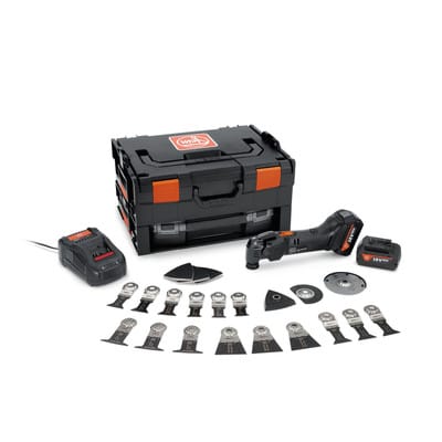 Fein - Multi-Cutter amm 500 plus Black Edition (2 x 4,0 Ah + GAL1880CV + L-Boxx 136 + i-Rack + i-Boxx + Zubehör)