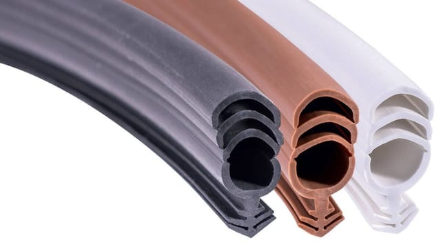 Renovierungsdichtung universal Plus diy Länge 5 m Breite 8 mm zum Einziehen tpe blank weiß