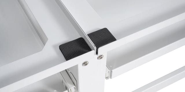 CLP - Doppel Waschmaschinen-Untergestell Tampa weiß