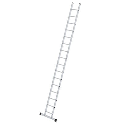 Sprossen-Anlegeleiter mit Standard-Traverse 16 Sprossen - 010116 - Günzburger Steigtechnik