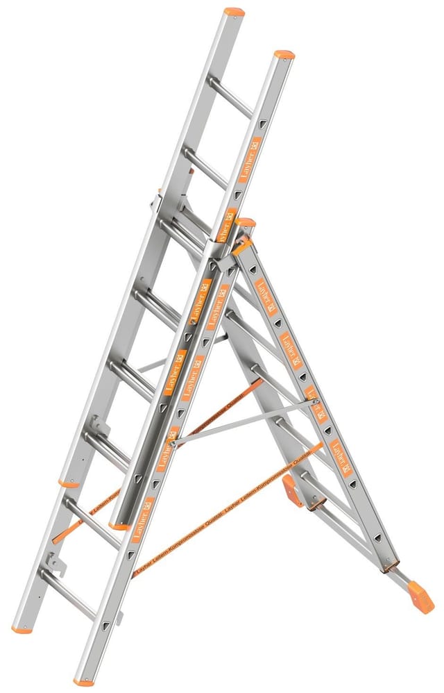 Layher Topic 1040 Allzweckleiter 3x6 Sprossen