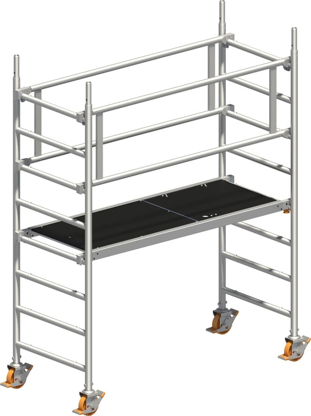 Layher Rollgerüst Uni Leicht Standard-Aufbau 3,11m AH