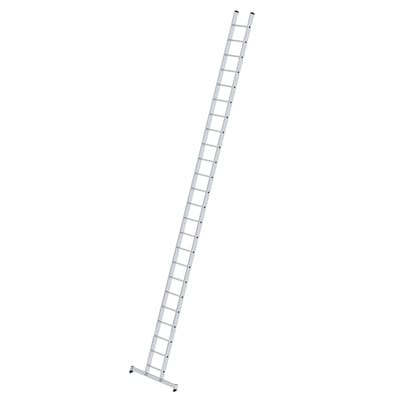 Günzburger Steigtechnik - Sprossen-Anlegeleiter mit nivello-Traverse 24 Sprossen - 010324