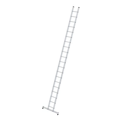 Steigtechnik Sprossen-Anlegeleiter mit nivello-Traverse 20 Sprossen - 010320 - Günzburger