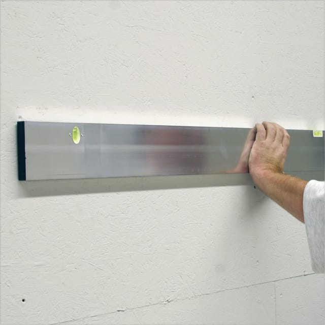 Combitech Richtlatte mit Libelle 300 cm Hartaluminium Messwerkzeug - Alfer