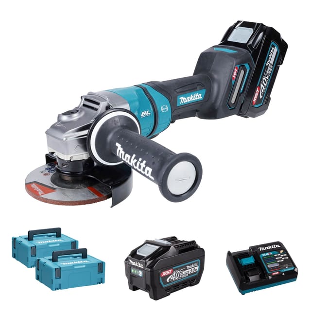 Akku-Winkelschleifer xgt 40 v max • 125 mm • 11.000 U/min - Makita