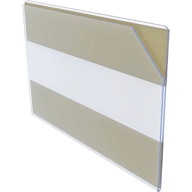 Etikettenhalter selbstklebend 90 x 61mm - Fath