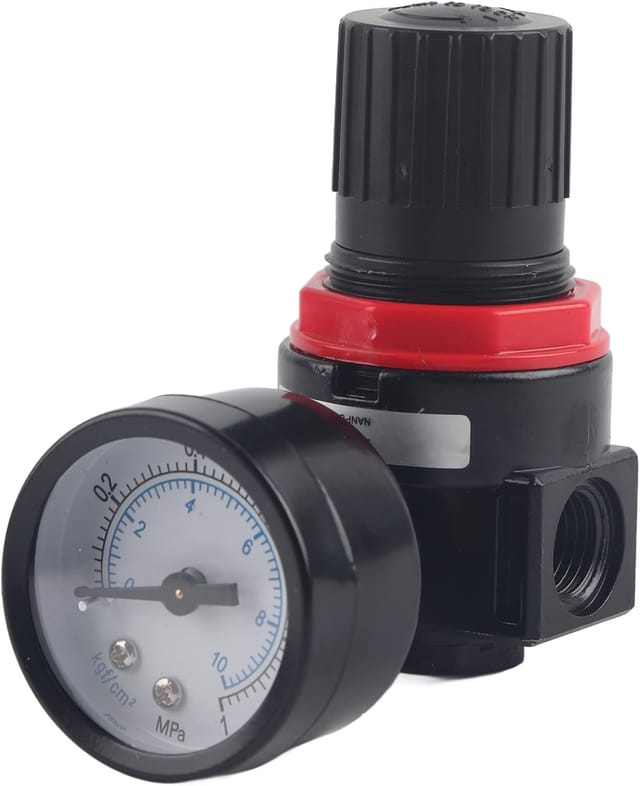 Luftdruckregelventil mit Manometer für Luftkompressoren AR2000 G1/4 Zoll - Tigrezy