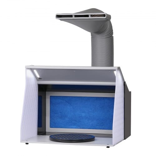 Mophorn - Vevor Airbrush Spritzkabinen Bausatz 405 X 330 X 355 M, Tragabre Airbrush-absauganlage, Airbrush Spritzkabine Absauganlage 5,2 M³/min Mit Doppelte Lüfter Für Airbrush Modellbau, Lackierarbeiten Usw.