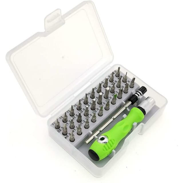 Linghhang - Präzisions-Schraubendreher-Set, 32-in-1-Mini-Schraubendreher-Set, Inbusschlüssel, Reparaturwerkzeuge für iPhone, Laptop, Laptop, Uhr,