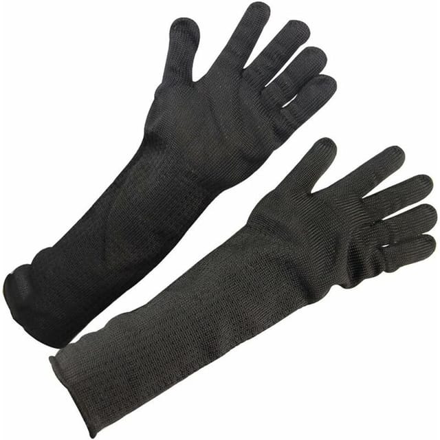 Linghhang - Bissfeste Arbeitshandschuhe (Größe 35–40 cm), bissfeste Handschuhe für den Umgang mit Tieren zum Schweißen, langlebige Schutzhandschuhe