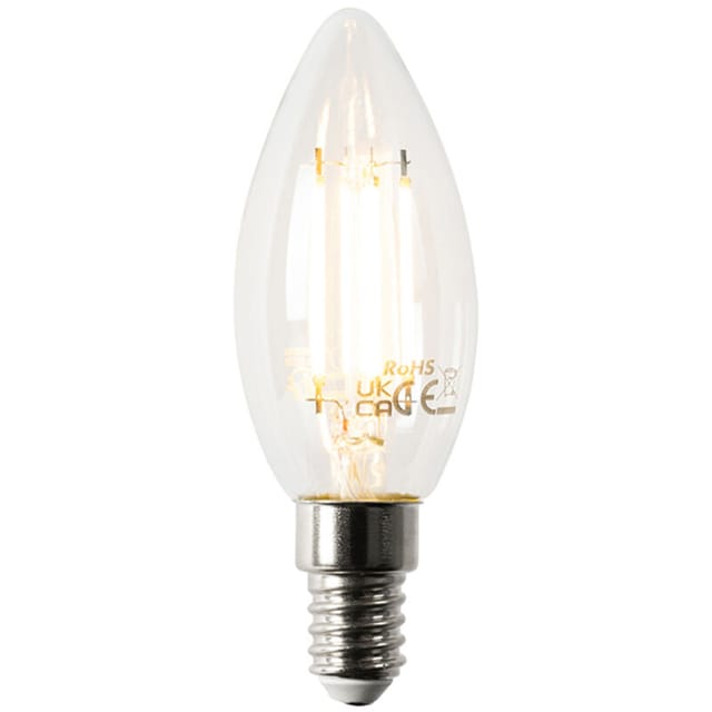 Luedd - Intelligente dimmbare E14-LED-Lampe B35 4,5 w 470 lm 2700 k