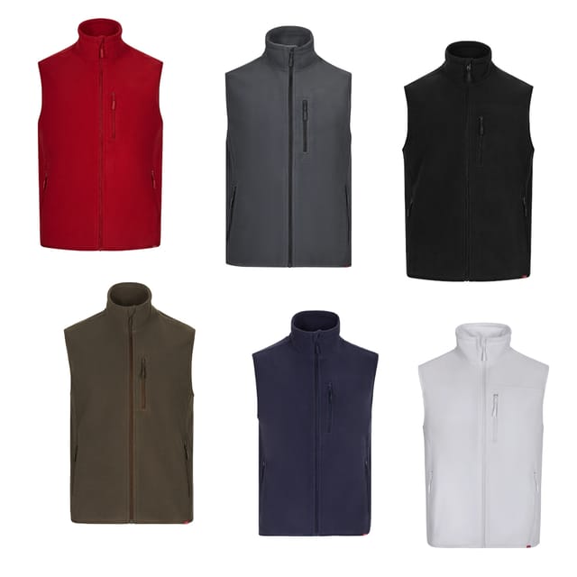 105905 Fleece-Arbeitsweste - xxl - Grüne - Velilla