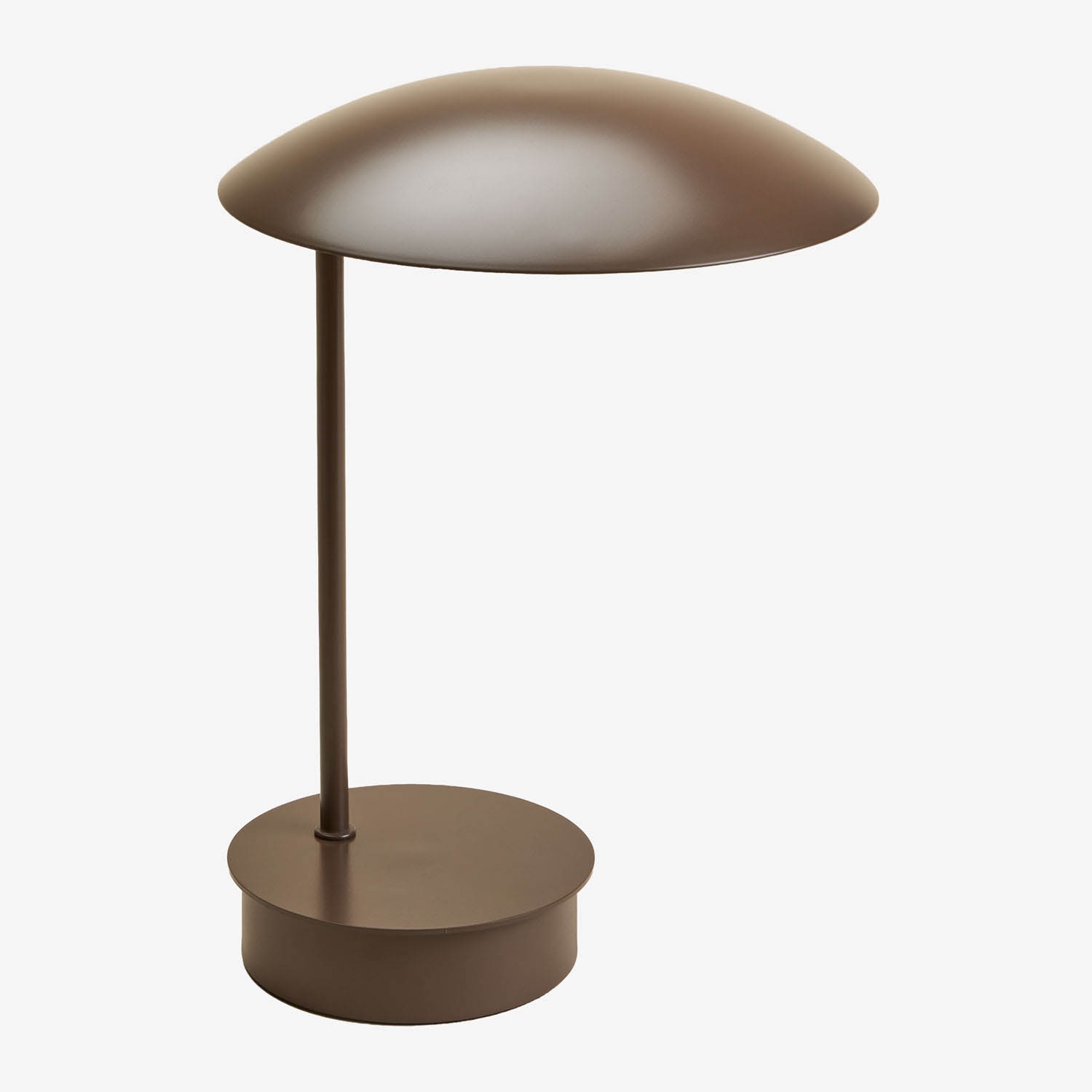 Sklum Kabellose Led-tischlampe Aus Eisen Prismela Braun Choco